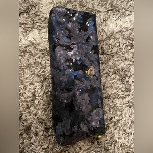 Prada Sequin Metal Clutch/ Black/Blue/ Purple/ Absolutely Stunning!!